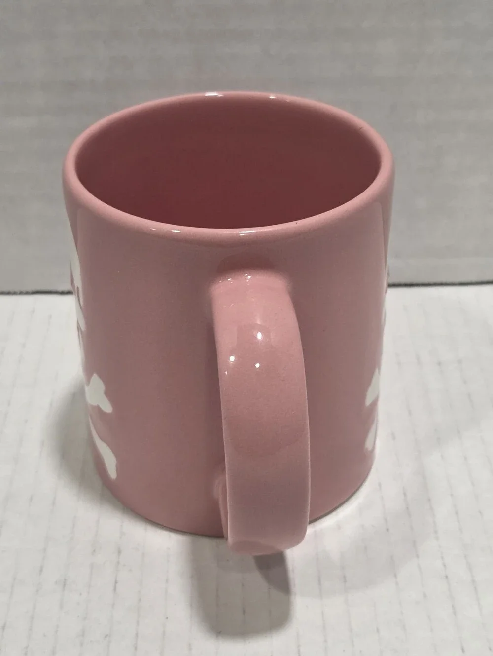 Waechtersbach Germany Pink Skull Crossbones Ceramic Mug